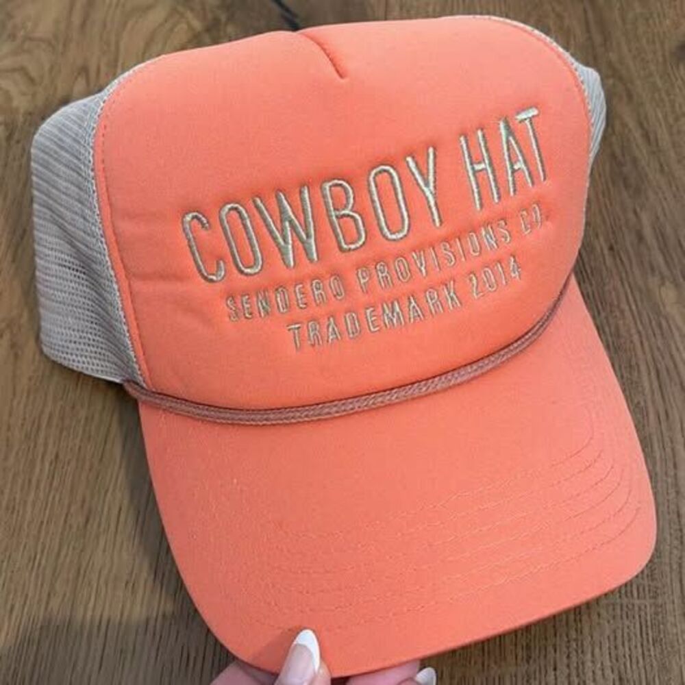 Sendero Provisions Co. Cowboy Hat Trucker Cap